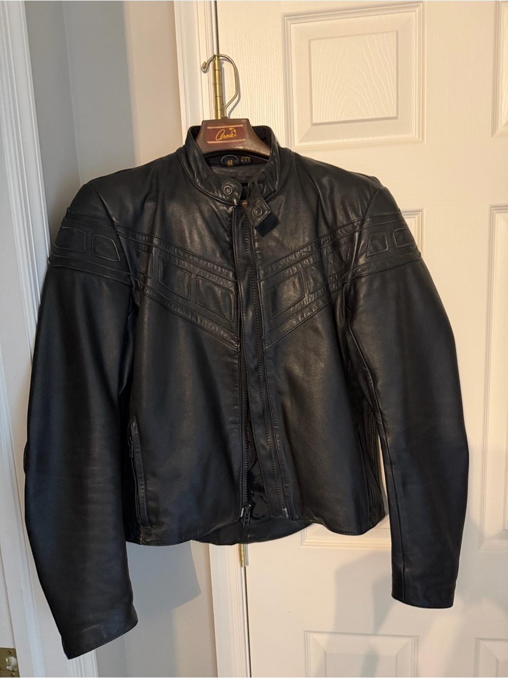 Harley-Davidson Black Men’s Vintage Leather Motorcycle Jacket